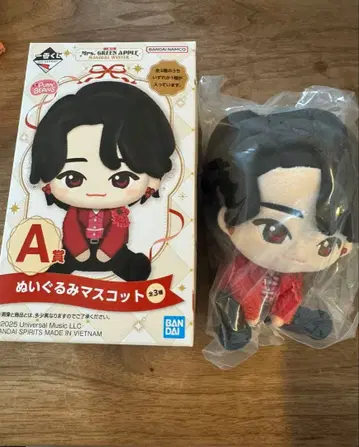 Mr. GREEN APPLE 1번 복권 모크모크 봉제 인형