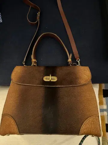 랄프 로렌 컬렉션 이탈리아제 송치 핸드백