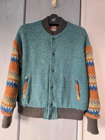 TITICACA 티티카카 보아 블루종 아우터 컬러풀 가을/겨울 패셔너블