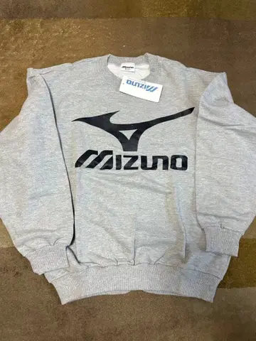 레어 상품 Mizuno 그레이 맨투맨 트레이닝복 S