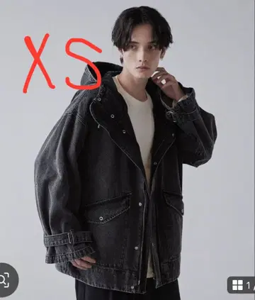 [ CLEL ] 밀리터리 디자인 마운틴 후드티 XS