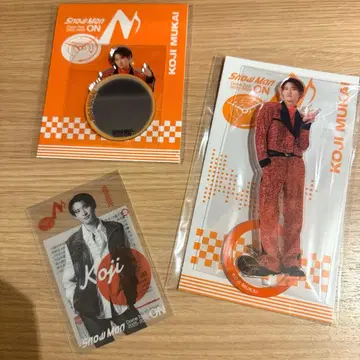 Snow Man Dome Tour ON 무카이 코지 아크릴 스탠드 스티커