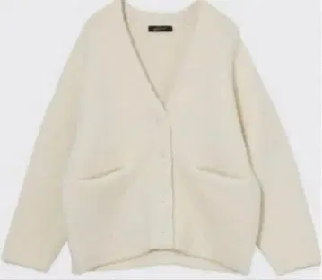 부클레 세트 카디건 화이트 M 사이즈 스터링 루어