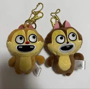 니시무라 유우지 디즈니 스토어 콜라보 칩과 데일 키링