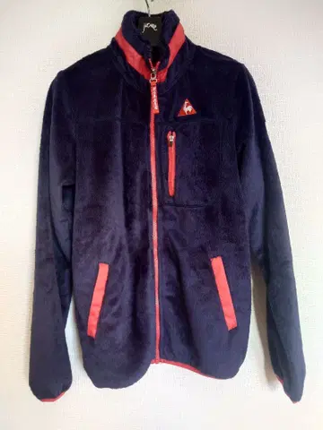 LE COQ SPORTIF 플리스 자켓 L 네이비