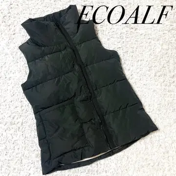 ECOALF 에코알프 골프 블랙 방한 충전솜 베스트 M 사이즈