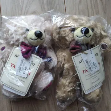 새상품 미사용! Afternoon Tea 치키 봉제 인형 S 2색 세트