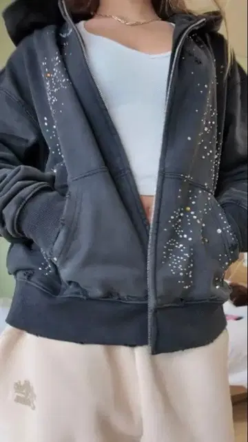 Aelfric Eden Zip up star hoodie