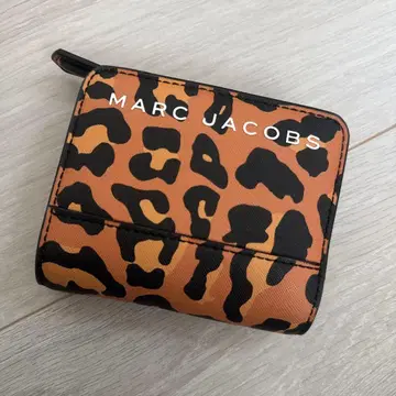 MARC JACOBS 레오파드 무늬 접이식 지갑