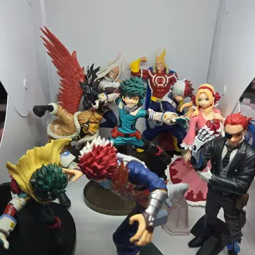 나의 히어로 아카데미아 피규어 9체 세트 박스 없음