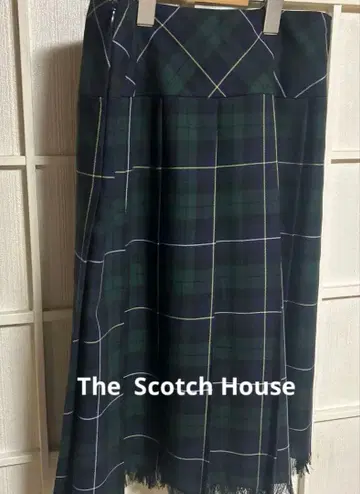 TheScotchHouse 체크 무늬 플리츠 스커트