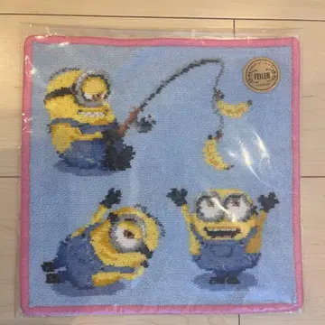 미사용 새상품 한정품 FEILER 페이러 손수건 미니언