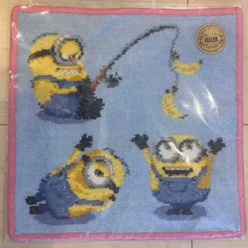 미사용 새상품 한정품 FEILER 페이러 손수건 미니언