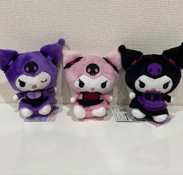 산리오 쿠로미 러블리 악마 봉제 인형 컴플리트 3종 세트