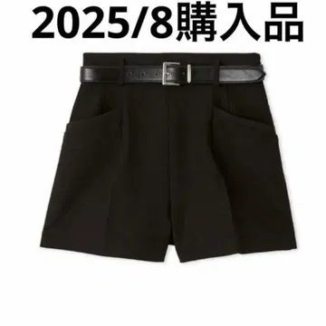 LILY BROWN 벨트 포함 숏팬츠