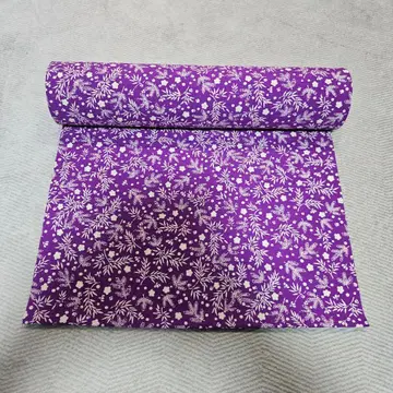 폴리에스테르 옷감 보라색 결정