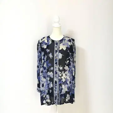 새상품급 LEONARD 레오나르 최고급 실크 블라우스 튜닉