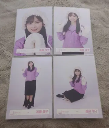 사쿠라자카46 엔도 리코 생사진 겨울 의류 컴프