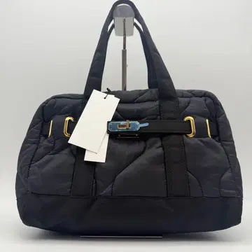 [택 포함 새상품] 별주 시타 파란티카 퀼팅 보스턴 백 핸드 블랙