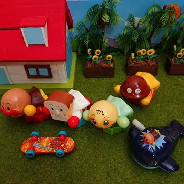 호빵맨 스탬프 세트 & 고래 쿠타