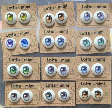 미사용 Lotta mimi님 제작 딜러님 제작 데칼 안구 22mm 상당