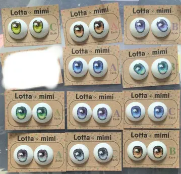 미사용 Lotta mimi님 제작 딜러님 제작 데칼 안구 22mm 상당