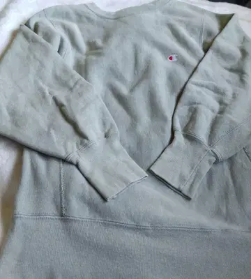 90s 챔피온 리버스 위브 자수 택 USA S 그린 계열