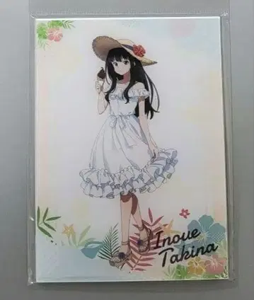 리코리스 리코일 비주얼 아크릴 플레이트 이노우에 타키나 찻집 리코리스