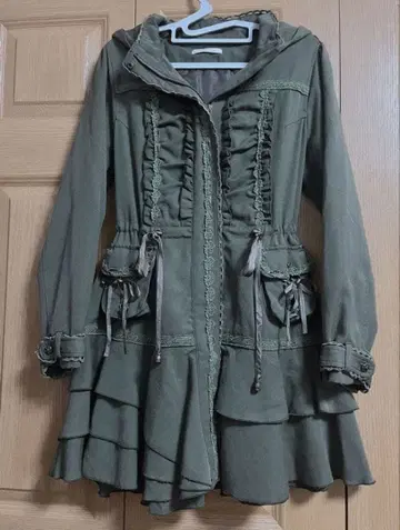 y2k 헤이세이 페어리 그런지 모즈 코트 밀리터리 axes femme