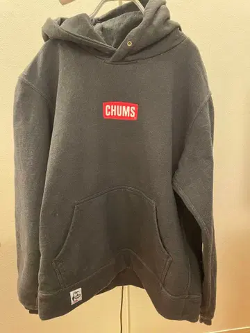chums 후드 부착 후드티 속기모