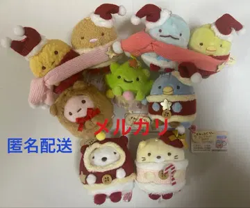 크리스마스 2020 테노리 봉제인형 세트 스미코구라시 테디베어 트리