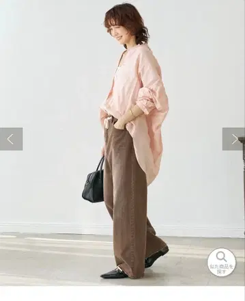 [ 새상품 ] 드로스트 컬러 팬츠 브라운 36