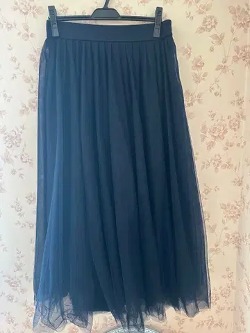 파비아나 필리피 네이비 튤 스커트