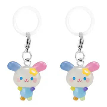 산리오 캐릭터즈 윳토 메지루시 액세서리 토끼꽃 세트