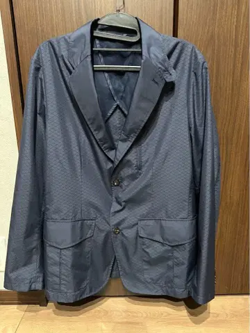 Gee Gellan 네이비 테일러드 자켓