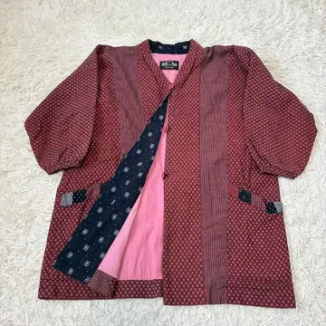 면의 고향 구루메 카스리 자켓 쿠와노 신켄 산업