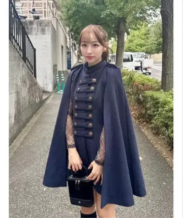 다리치 나폴레옹 케이프 코트 darich