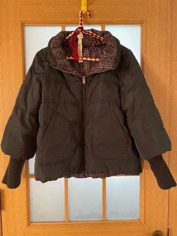 리버서블 다운 자켓 네이비