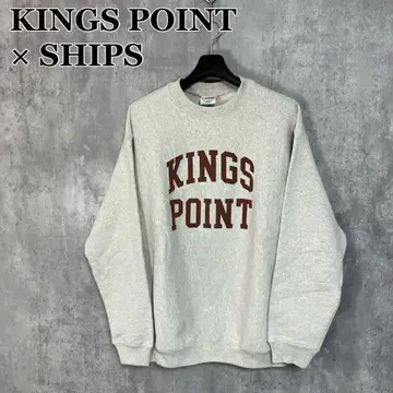 KINGS POINT x SHIPS 긴팔 맨투맨 S
