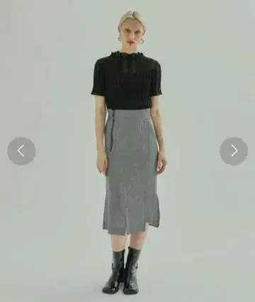 10 [새상품급] 유나이티드 도쿄 ICHIMATSU 아지메 타이트 스커트