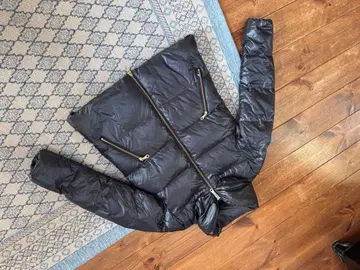 블랙 다운 자켓