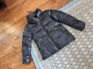 블랙 다운 자켓