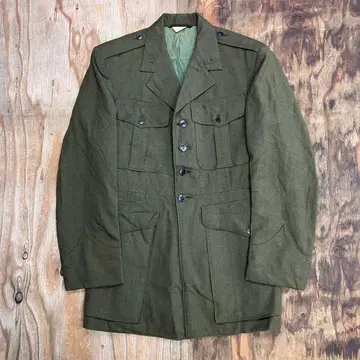 60s US ARMY 울 서지 M-43형 서비스 코트 VINTAGE