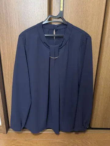 PLST 블라우스 S 사이즈 네이비