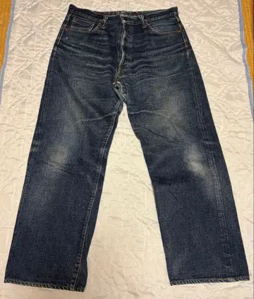 에이트지 대전 모델 803-WW2 W34 와이드 일본제 남자 데님2