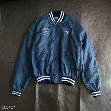 US 구제 의류 90's RINGOR 나일론 바시티 자켓 네이비 계열