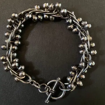 빈티지 멕시코 실버 펄 DNA 팔찌