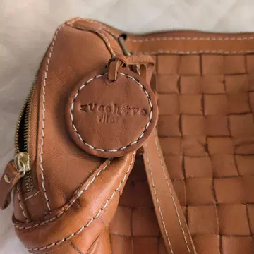 Zucchero 브라운 가죽 백