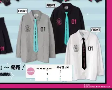 하츠네 미쿠 시나모롤 콜라보 셔츠 Avail 3종, 3색 세트