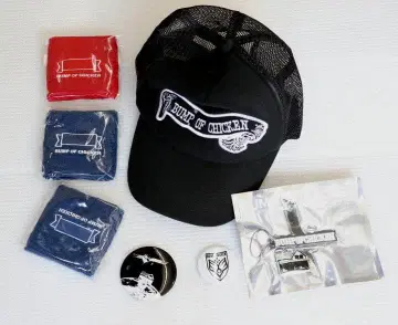 BUMP OF CHICKEN 벰프 오브 치킨 캡 등 굿즈 세트